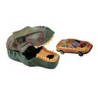 Dinossauro Cabeça Rex Lançador Carros Infantil Radical