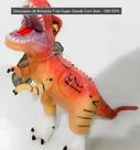 Dinossauro de Borracha T-rex com som, muito divertido.
