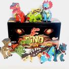 Dinossauro Dino Fun Super Realista 15cm Coleção Completa