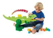 Dinossauro Dino Jurassic Brinquedo Monta Tudo C/30 Blocos - Cardoso