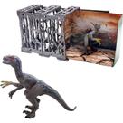 Dinossauro Dino NA Jaula com Movimento Dinossauro Dino NA Jaula com Movimento