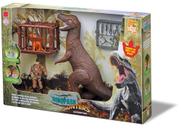 Dinossauro Dinopark Hunters Expedition Articulado - 22,5cm Bee Toys