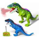 Dinossauro Eletrônico Que Fumaça E Emite Luz LED Dinossauro Eletrônico Que Fumaça E Emite Luz LED