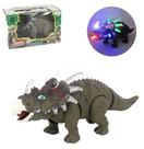 Dinossauro estiracossauro com som e luz a pilha na caixa wellkids - STYAM