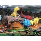 Dinossauro filhotes com 5 peças começo da aventura - Adijomar