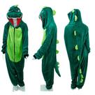 Dinossauro Macacão Kigurumi Pijama Roupa Fantasia Inverno Adulto - Zona Criativa