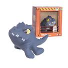 Dinossauro Mini Dinos Jurassic World Mosasaurus Cinza Pupee