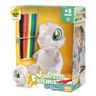 Dinossauro Para Colorir e Pintar Rex Samba Toys
