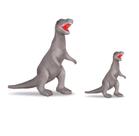 Dinossauro Rex com Filhote Dinopark Bee Toys