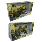 Dinossauro Rex com Filhote + Pterodátilo + Triceratops