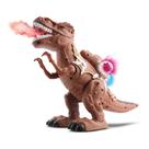 Dinossauro Solta Fumaça Emite Som, Luz e Anda Dinossauro Solta Fumaça Emite Som, Luz e Anda