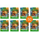 Dinossauro Tiranossauro Rex - Kit 50 Livrinhos Lembrancinha de Festa Sacolinha Aniversário Surpresa