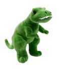 Dinossauro Tiranossauro Rex Verde 28cm Pelúcia