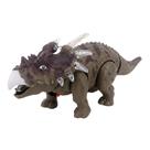Dinossauro Triceratops Brinquedo com Luz LED Anda Sozinho Rabo que Balança Boneco Infantil Dinossauro Triceratops Brinquedo com Luz LED Anda Sozinho Rabo que Balança Boneco Infantil