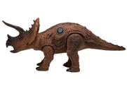 Dinossauro Triceratops Infantil Com Rugido Movimento E Corpo Articulado Realista