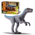 Dinossauro Velociraptor 20cm Brinquedo Articulado Em Vinil