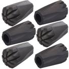 Dioide Trekking Pole Tips, extra espesso, resistente ao desgaste, pacote com 6