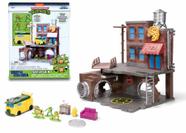 Diorama Casa Tartarugas Ninja Nickelodeon Jada Nano Metals
