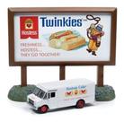 Diorama Gmc Van Transporte Branca Johnny Lightning 1/64