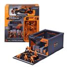 Diorama Pit Stop Fórmula 1 Miniatura McLaren MCL38 4 Lando Norris 2024 - Bburago - 1:43