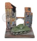 Diorama Tank Sherman M4a3 WWII Johnny Lightning 1/64