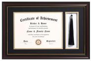 Diploma emoldura ELSKER&HOME para certificado de mogno 8,5x11