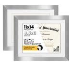 Diploma Frame Americanflat Legacy Collection Silver 11x14