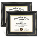 Diploma Frame Graduation Mall, 21 x 29,7 cm, preto sobre dourado Diploma Frame Graduation Mall, 21 x 29,7 cm, preto sobre dourado