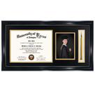Diploma Frame Graduation Mall Black Diploma 8,5x11 Certificado 5x7 Foto