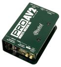 Direct Box Radial Engineering ProAv2 Stereo com RCA, 1/4 e XLR Direct Box Radial Engineering ProAv2 Stereo com RCA, 1/4 e XLR