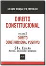 Direito Constitucional - Direito Constitucional Positivo - Vol.2