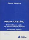 Direito Societario - Sociedade Por Quotas De Responsabilidade - Livraria do Advogado Direito Societario - Sociedade Por Quotas De Responsabilidade - Livraria do Advogado