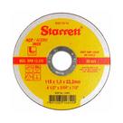 Disco Abrasivo Corte Starrett 115X1,0X22,22MM