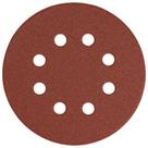 Disco Abrasivo de Papel 125mm 80 Grão 5 Peças - AT512/80 - PINCEIS ATLAS Disco Abrasivo de Papel 125mm 80 Grão 5 Peças - AT512/80 - PINCEIS ATLAS