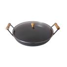 Disco Arado Chapa De Ferro 32cm Altura 6cm C Tampa De Vidro