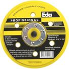 Disco Borracha Eda Para Lixadeira 5 Furo 5'' Com tiras autocolantes 90Y