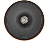 Disco Borracha Flange P/politriz 7 C/tiras autocolantes P/boina E Lixa