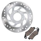 Disco C/ Pastilha De Freio Dianteiro Gp7 Biz 125 05/15 Disco C/ Pastilha De Freio Dianteiro Gp7 Biz 125 05/15