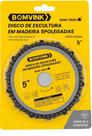 Disco Corrente Motoserra Lixadeira 125mm 14 Dentes Madeira