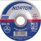 Disco corte 114,3x0,8x22,2 bda 08 - norton aço industria acabamento corte Disco corte 114,3x0,8x22,2 bda 08 - norton aço industria acabamento corte