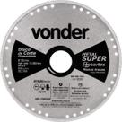 Disco Corte 125mm Diamantado Contínuo Metal Super - Vonder