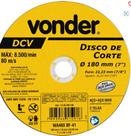 Disco corte 180,0x1,6x22,23 dcv vonder