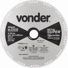 Disco Corte 180mm Diamantado Contínuo Metal Super - Vonder