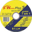 Disco Corte 7 Em 1 Waves 4.1/2X7/8X1,0