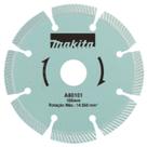Disco Corte Diamantado Segmentado 105mm - A-80101 - MAKITA Disco Corte Diamantado Segmentado 105mm - A-80101 - MAKITA