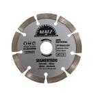 Disco Corte Diamantado Segmentado Liso 8mm 110mm x 20mm Matz