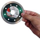 Disco Corte Diamantado Turbo Para Serra Mármore 4 Polegadas 1MM