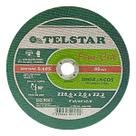 Disco corte inox fine cut telstar 9 x5/64x7/8 ferro kit 5 pç