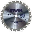 Disco Corte Madeira Irwin, 7.1/4", 24 Dentes - 14107 Disco Corte Madeira Irwin, 7.1/4", 24 Dentes - 14107