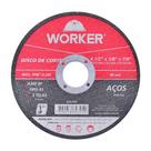 Disco Corte Worker Inox 4.1/2''x1mmx22,23mm Disco Corte Worker Inox 4.1/2''x1mmx22,23mm